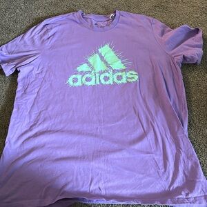 Purple and Green Size 2X adidas shirt top
